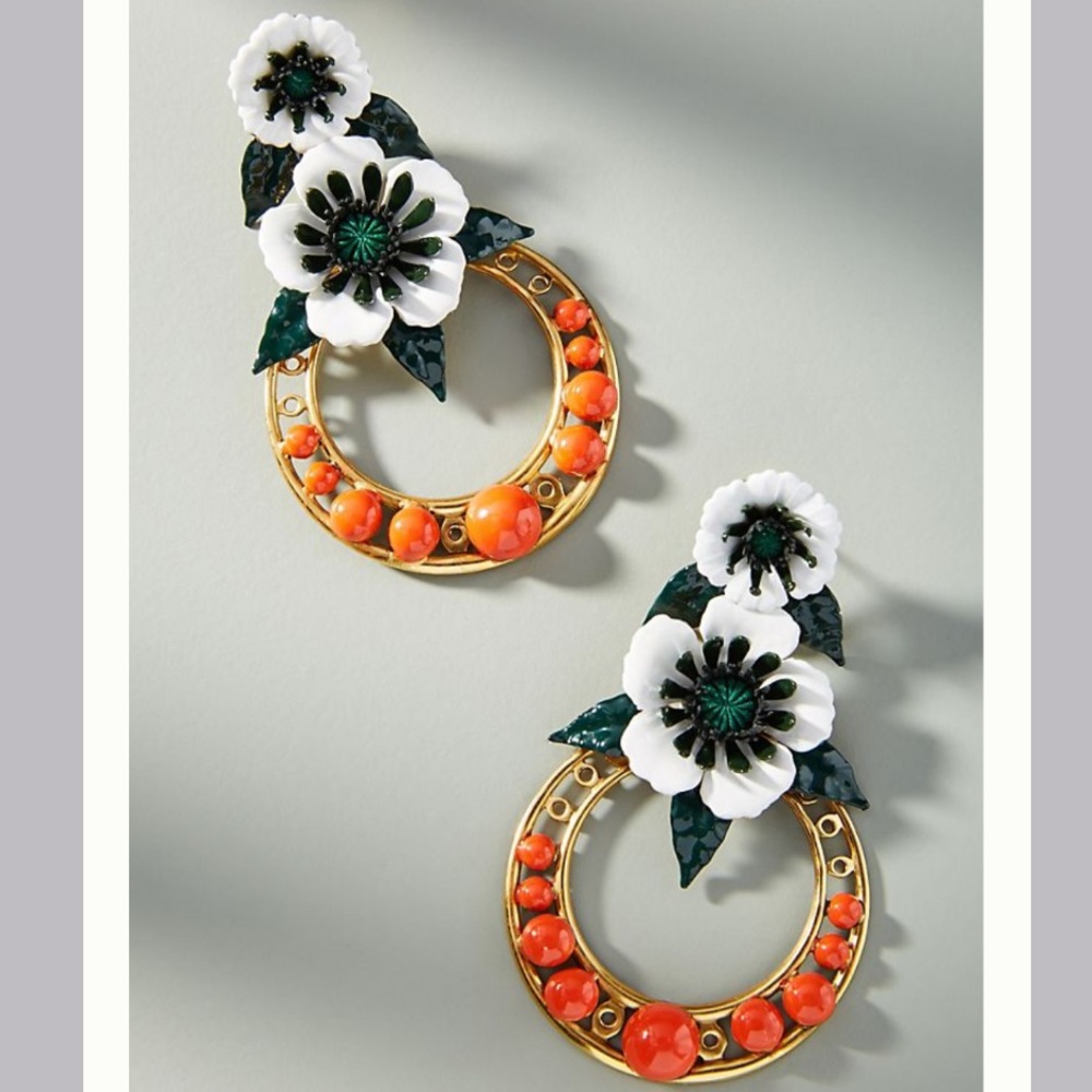 🆕NWT Elizabeth Cole Odessa Beaded Earrings - Picture 3 of 8